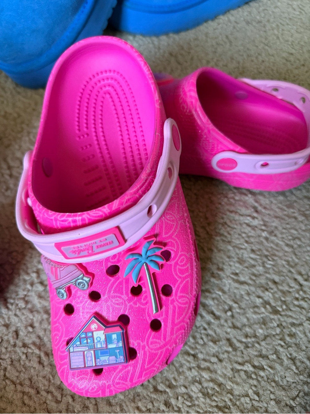 CROCS Kids Barbie Pink Clog Sandals